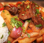 Lomo saltado a great Peruvian dish